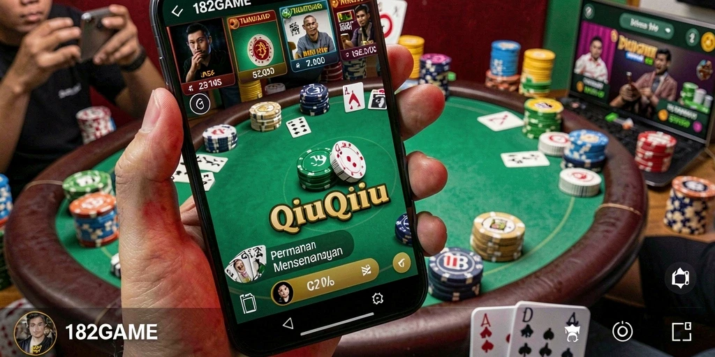 Screenshot gameplay QiuQiu yang seru di 182GAME.