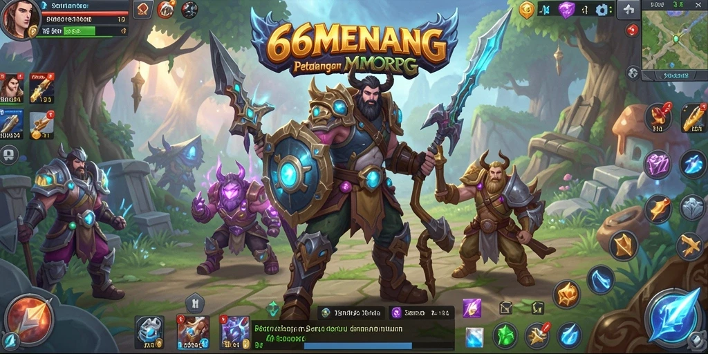 Tampilan gameplay seru dan interaktif 66MENANG.