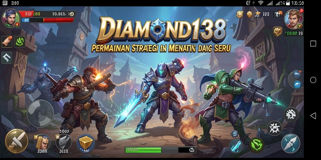 Tampilan gameplay seru dalam DIAMOND138 dengan elemen strategi.