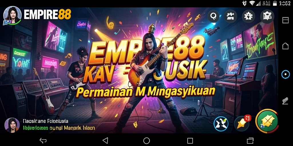 Tampilan gameplay yang seru dan interaktif dalam EMPIRE88.