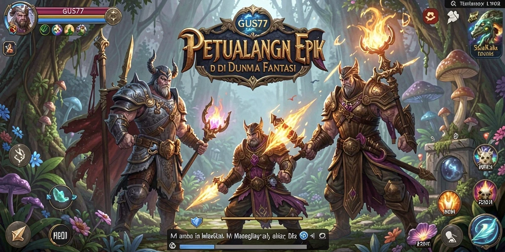 Tampilan gameplay seru dari GUS77 yang memikat.