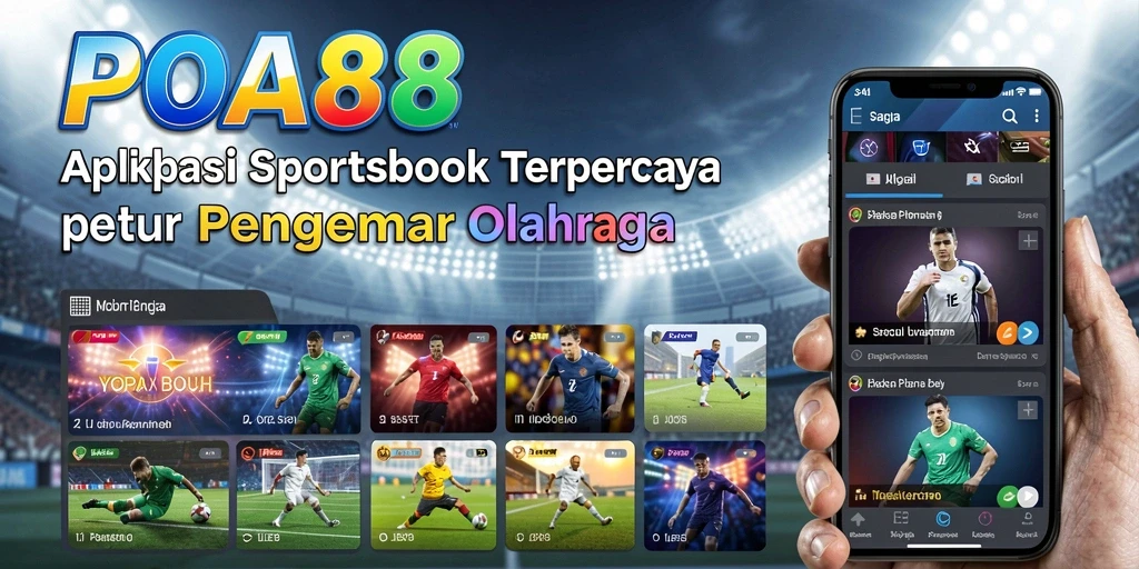Tampilan menarik dari gameplay Sportsbook di aplikasi POA88.