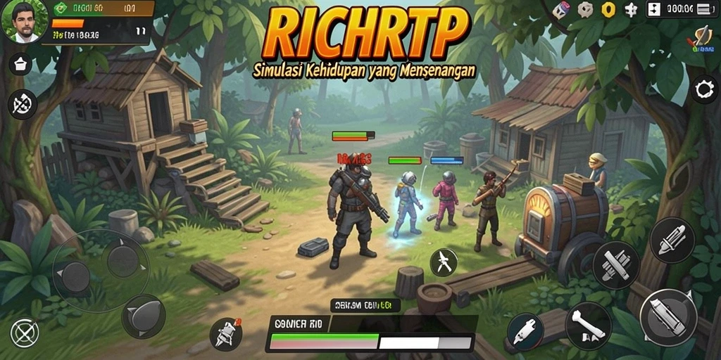 Screenshot RICHRTP menampilkan gameplay menarik yang penuh strategi.